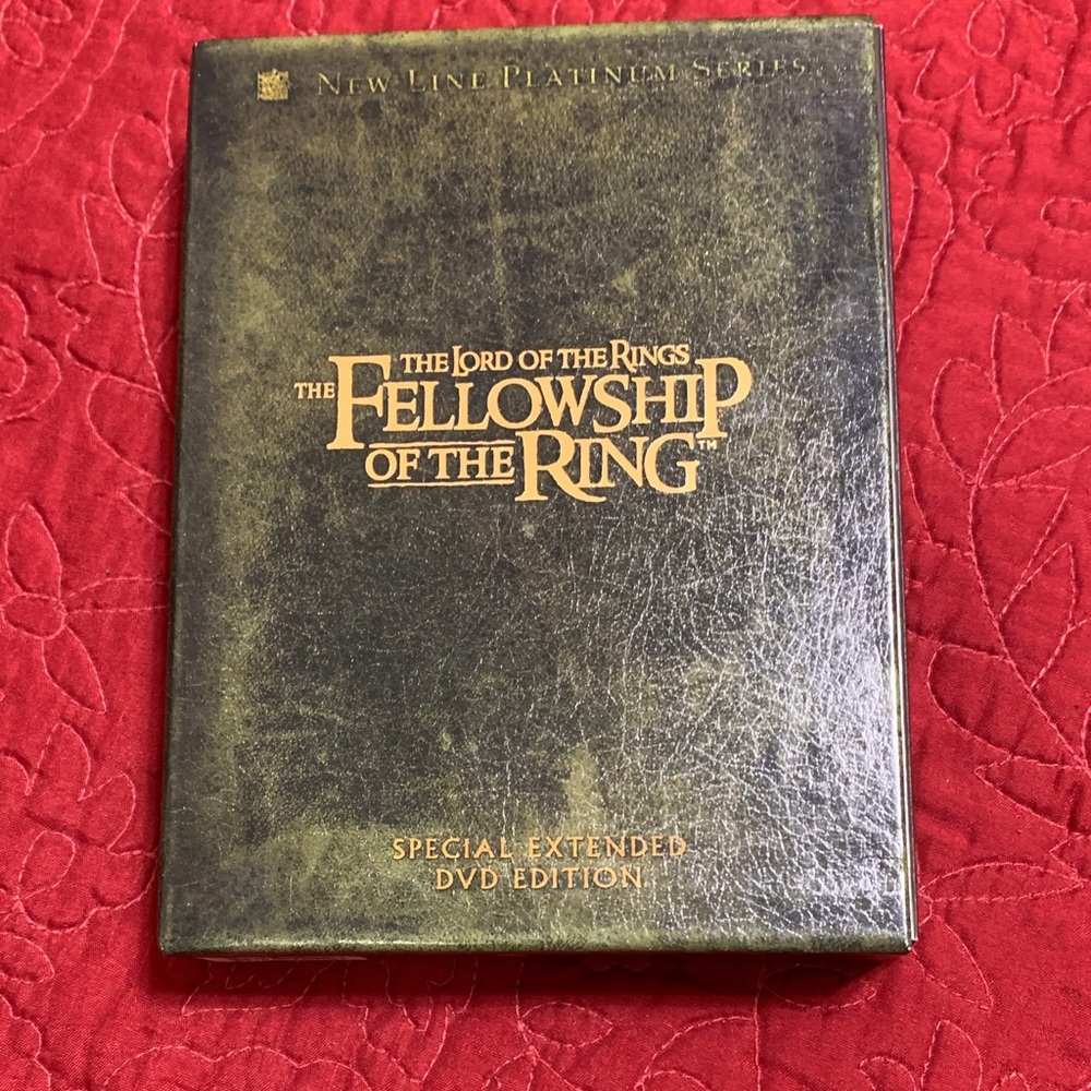 The Lord of the Rings: The Fellowship of the Ring DVD, 2002, 4-Disc Set PreOwned
